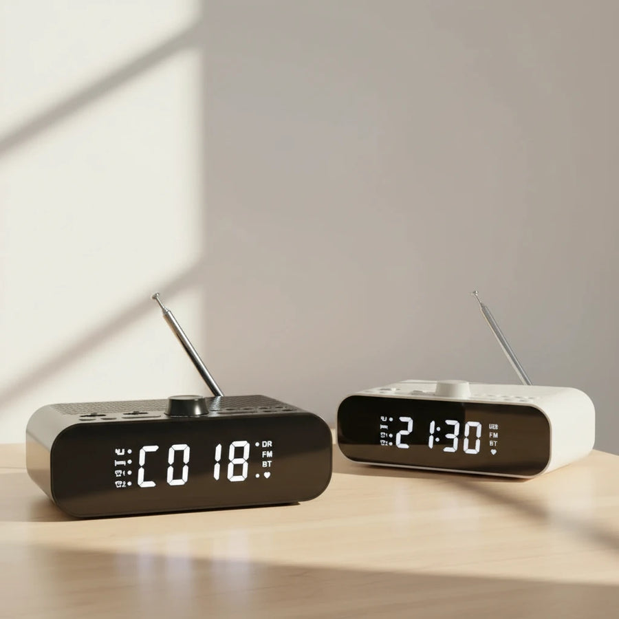 Radio réveil FM pour senior