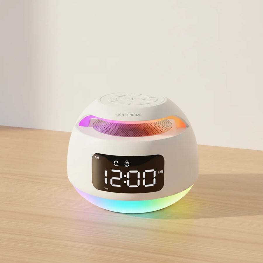 Radio réveil lumineux Bluetooth
