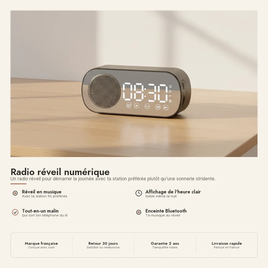 Radio réveil numérique