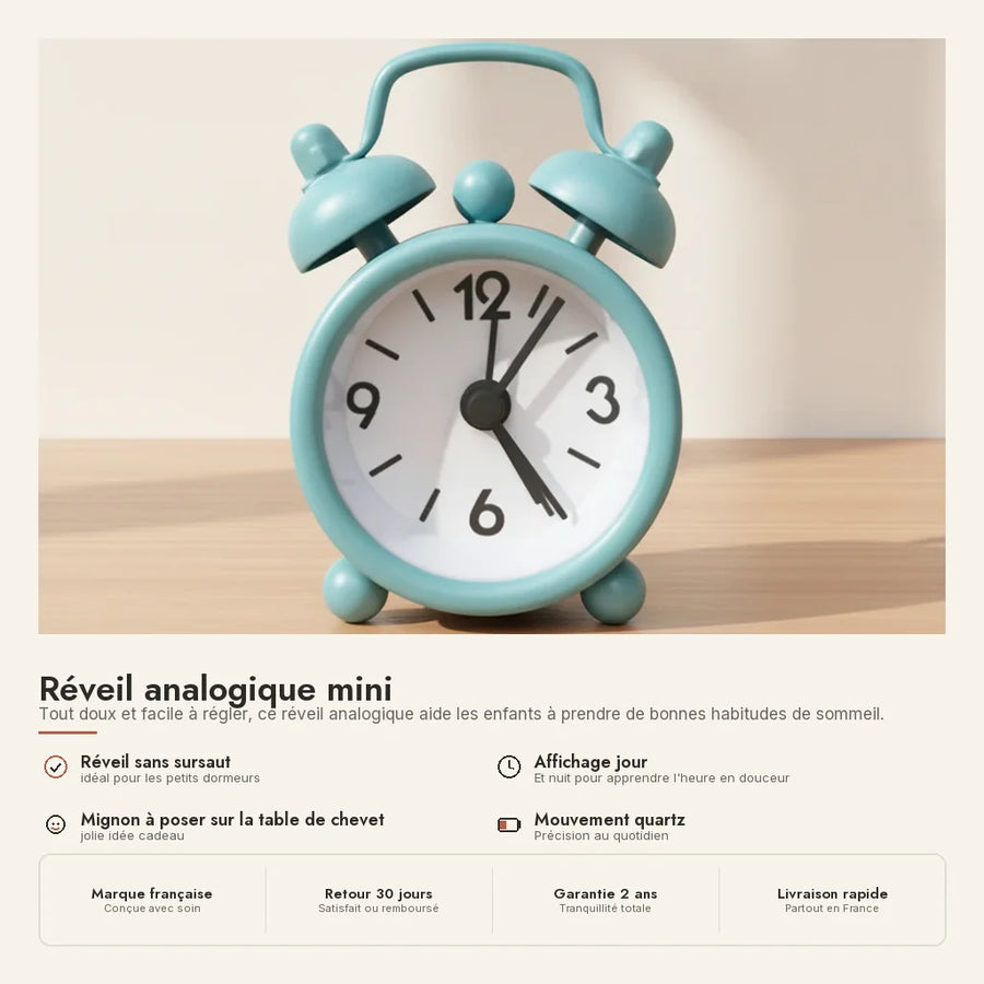 Réveil analogique mini