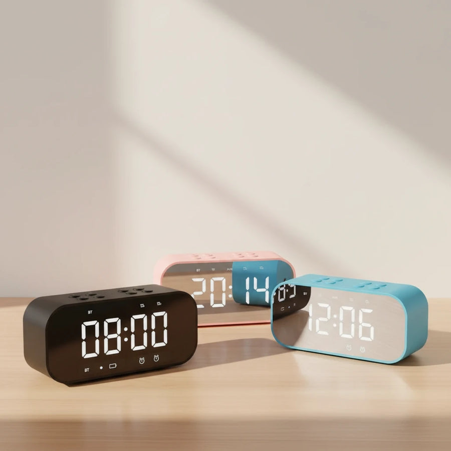 Réveil bluetooth moderne