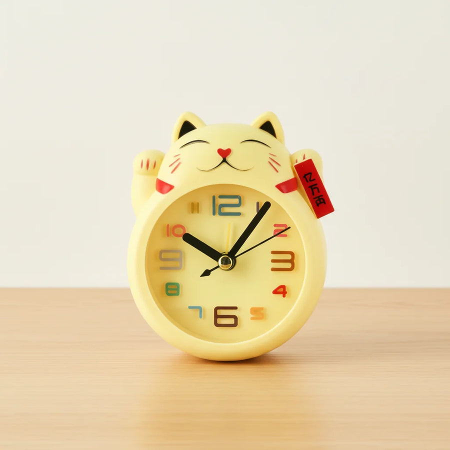 Réveil chat Maneki Neko