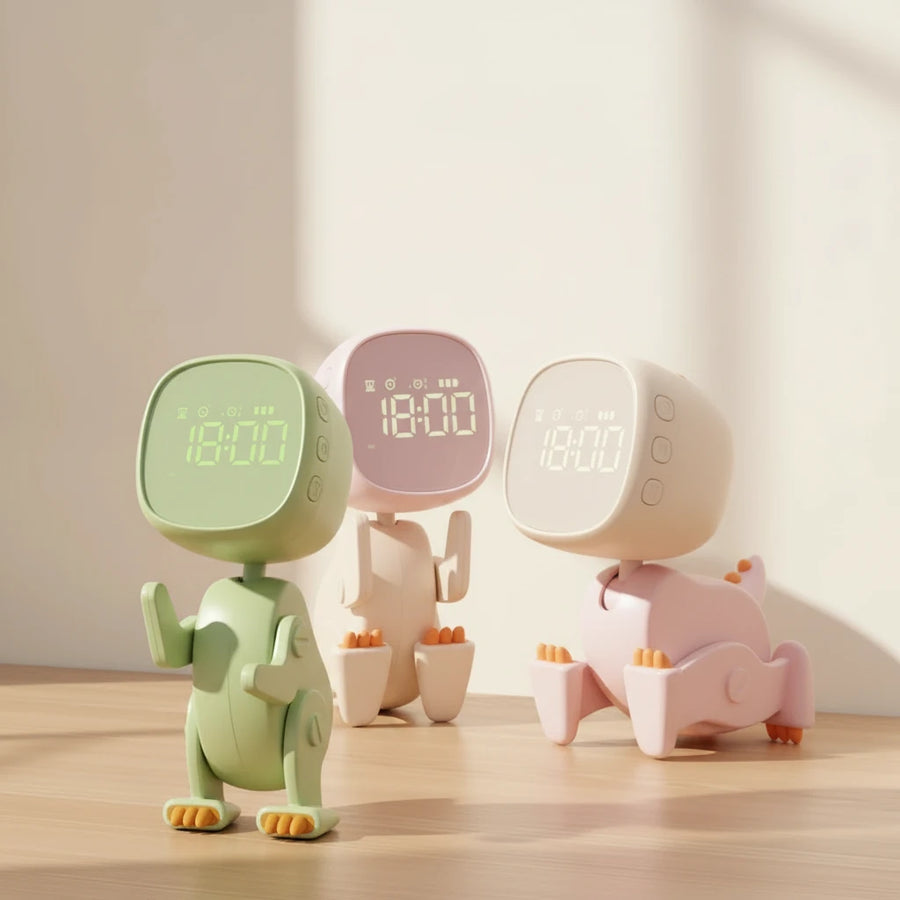 Réveil enfant dinosaure géant
