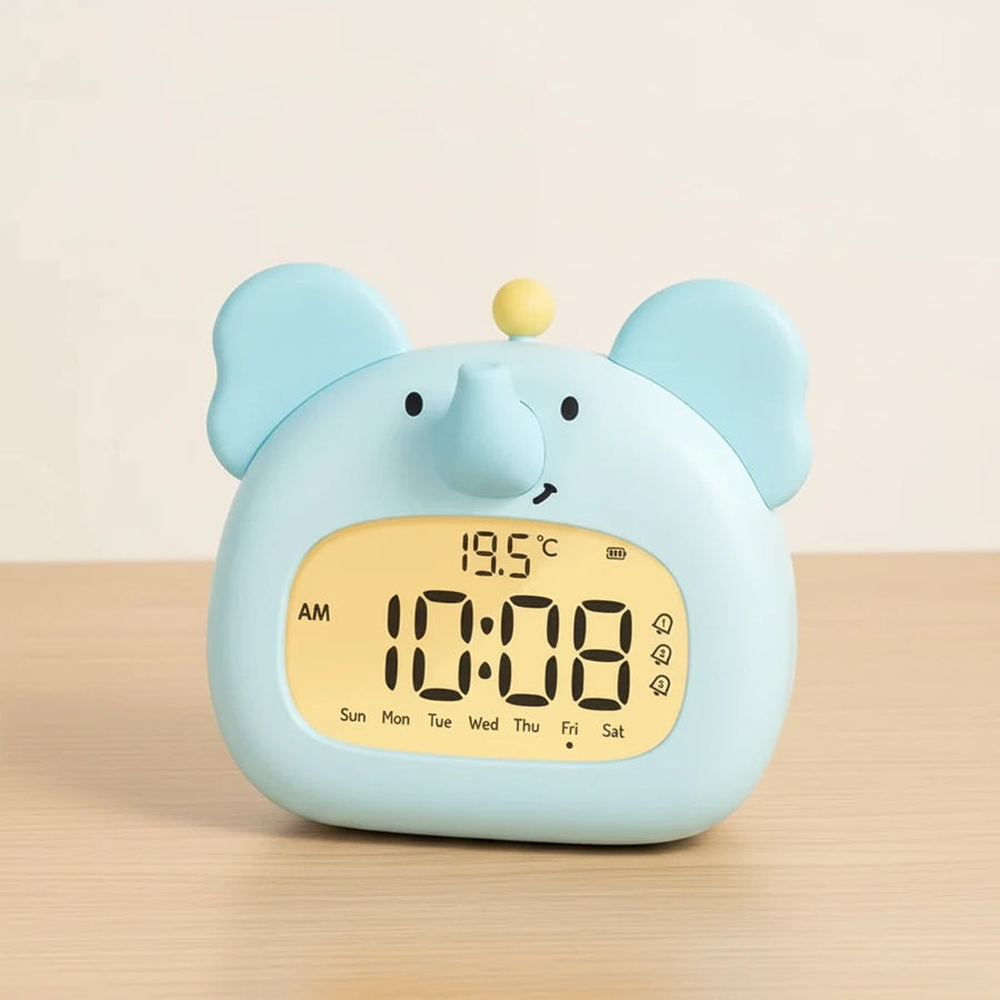 Réveil enfant éléphant