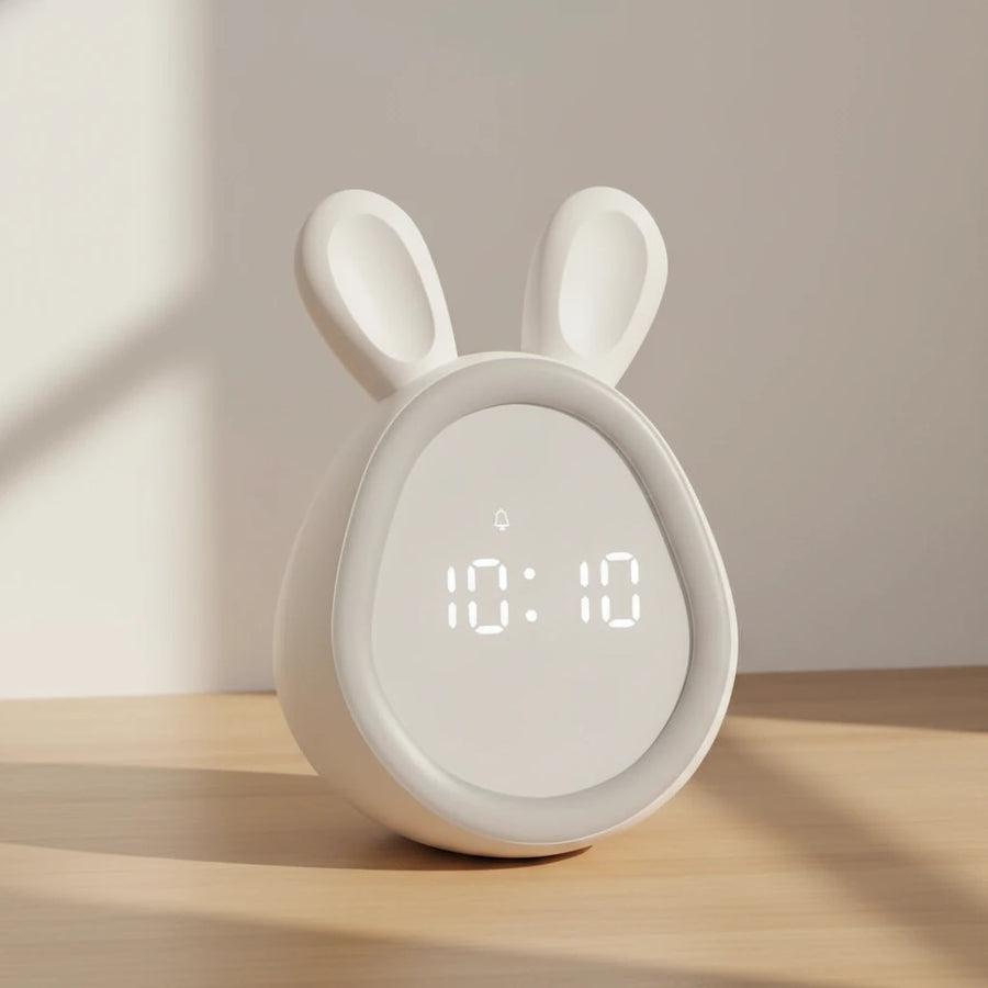 Réveil enfant lapin lumineux
