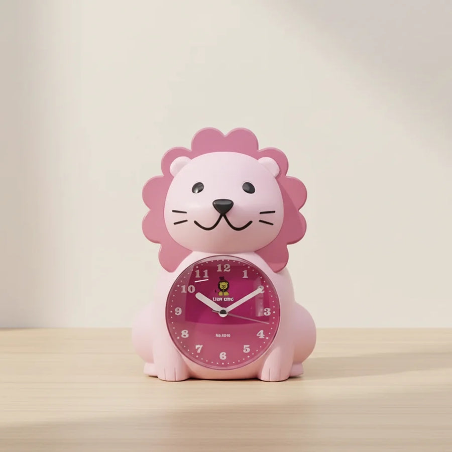 Réveil enfant lion ludique