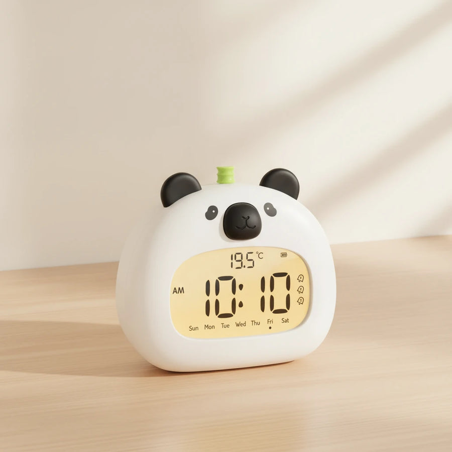 Réveil enfant panda veilleuse