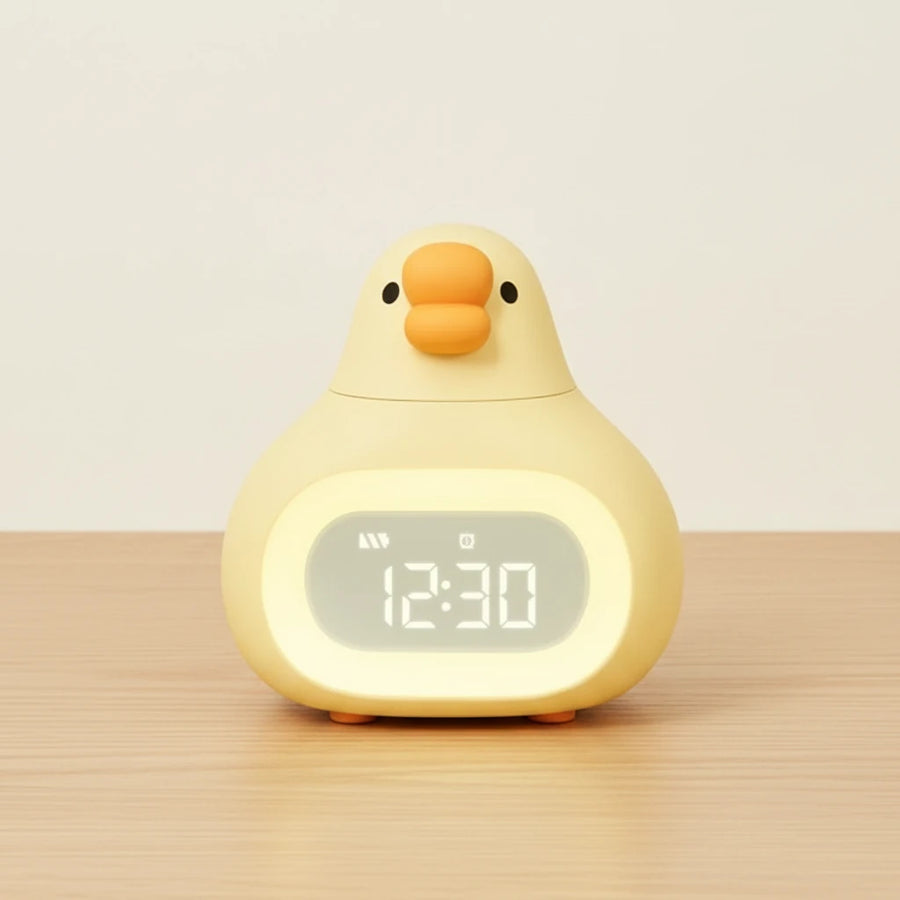 Réveil enfant veilleuse canard
