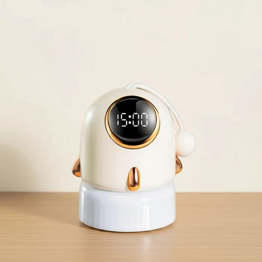 Réveil projecteur étoiles fusée enfant