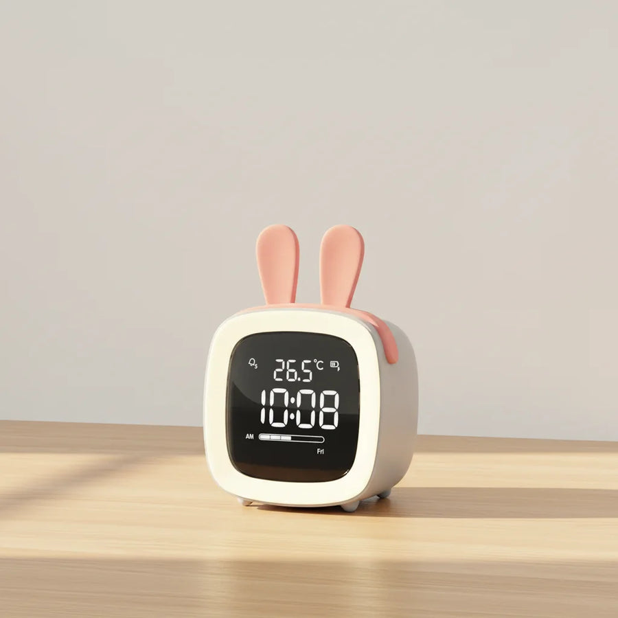 Réveil veilleuse lapin