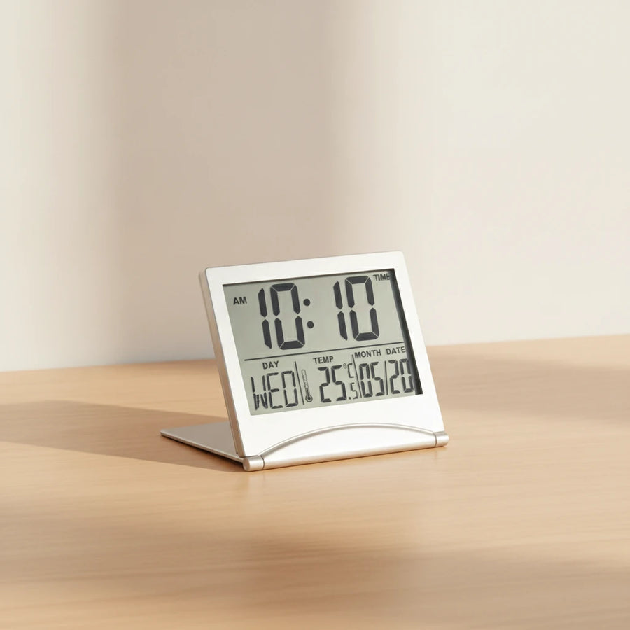 Réveil de voyage pliant ultra-compact