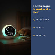 Le réveil accompagne le coucher, la nuit et le lever