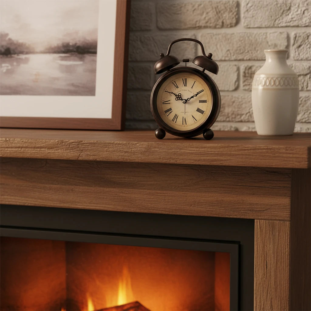 Réveil vintage déco horloge