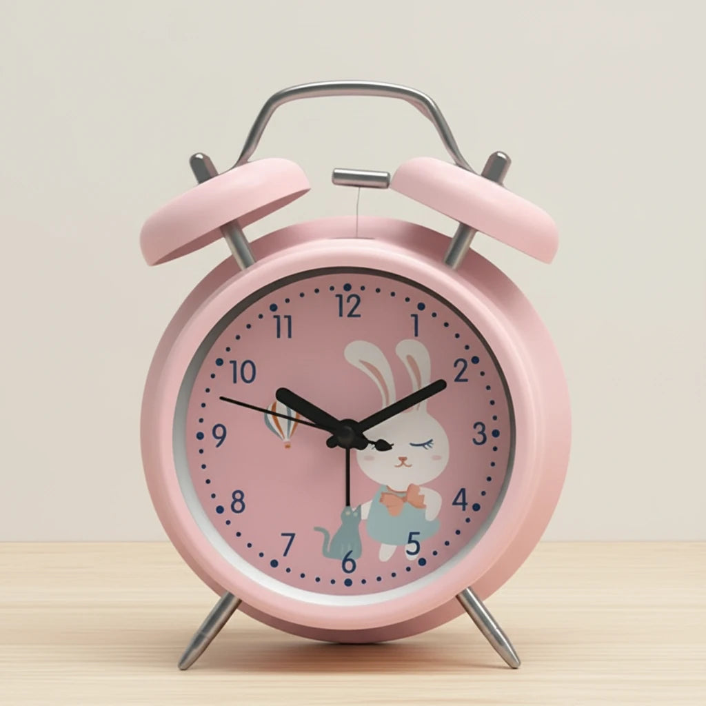 Réveil enfant licorne rose