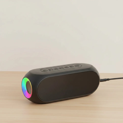 Radio réveil bluetooth enceinte — vue détaillée
