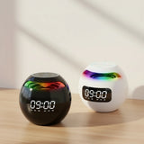 Radio réveil bluetooth lumineux