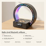 Radio réveil Bluetooth veilleuse