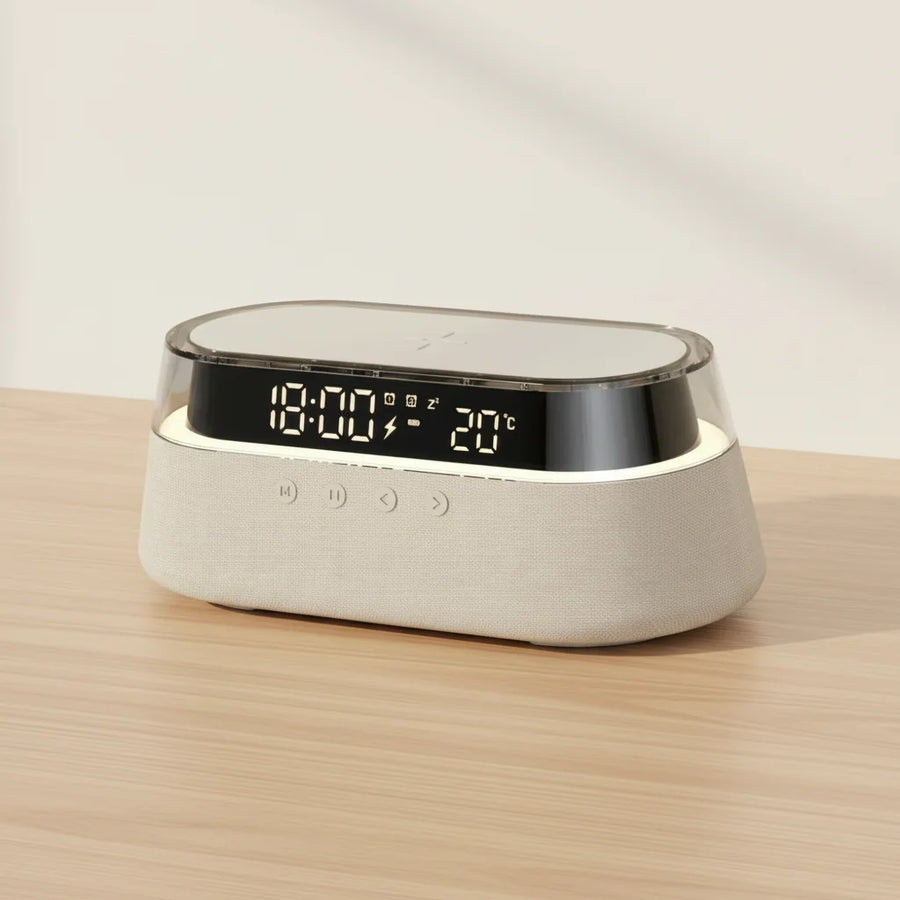 Radio réveil avec chargeur téléphone
