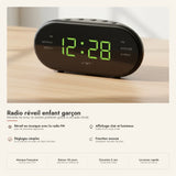 Radio réveil enfant garçon
