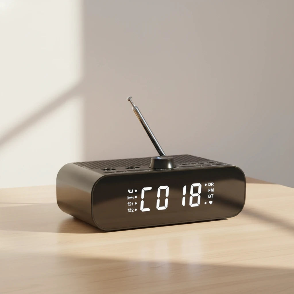 Radio réveil FM pour senior