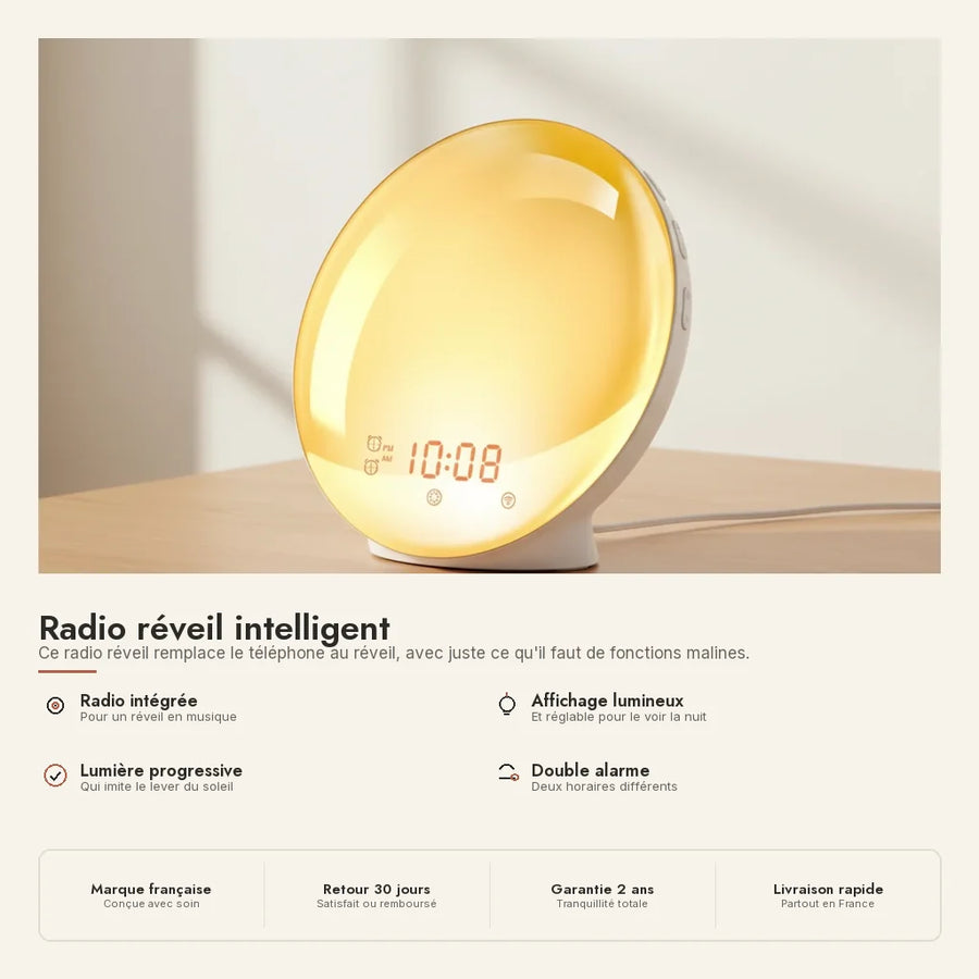 Radio réveil intelligent