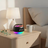 Radio réveil lumineux Bluetooth