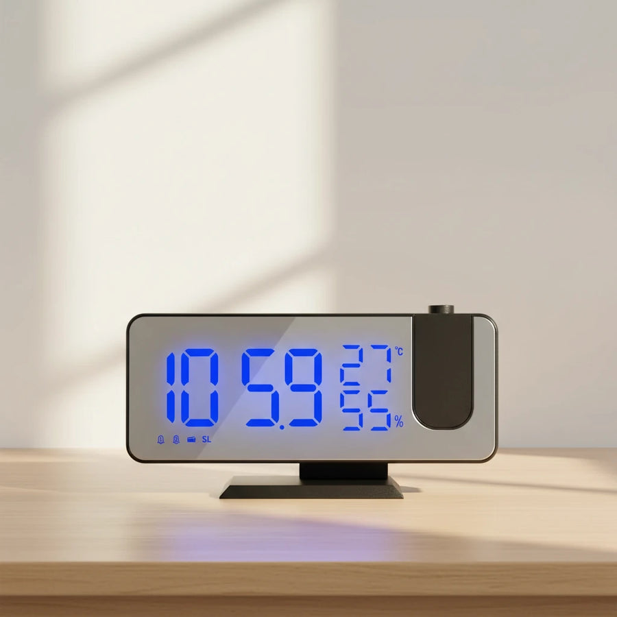 Radio réveil projecteur design