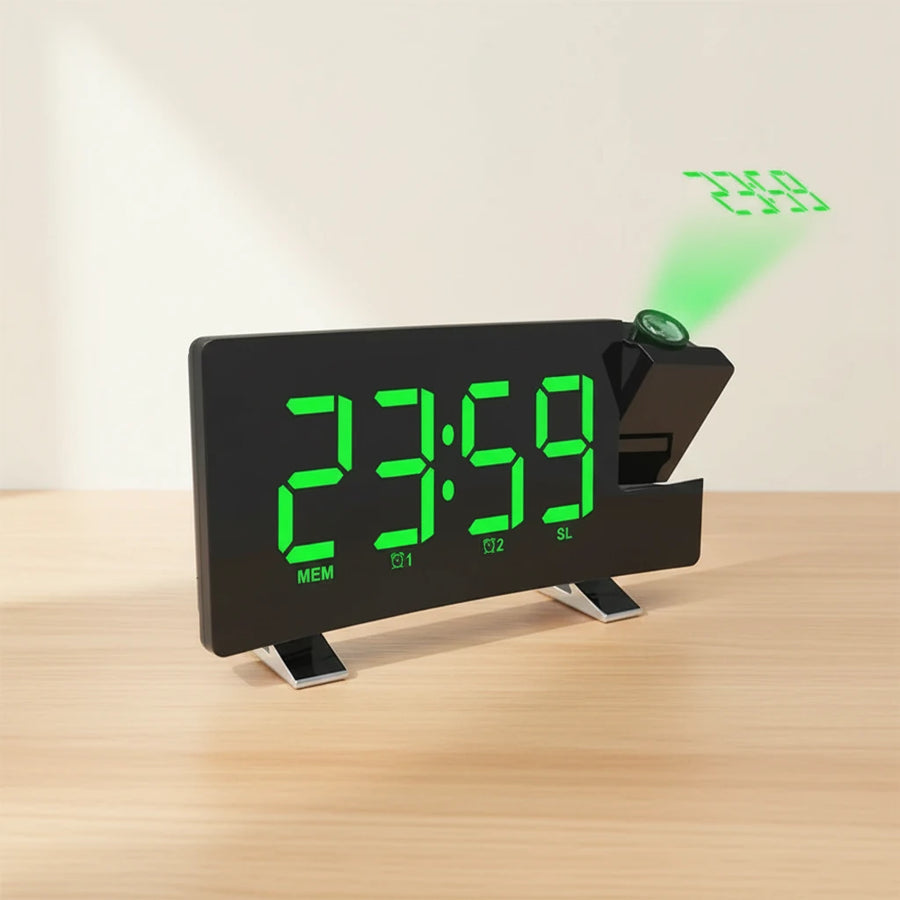 Radio réveil projecteur port USB