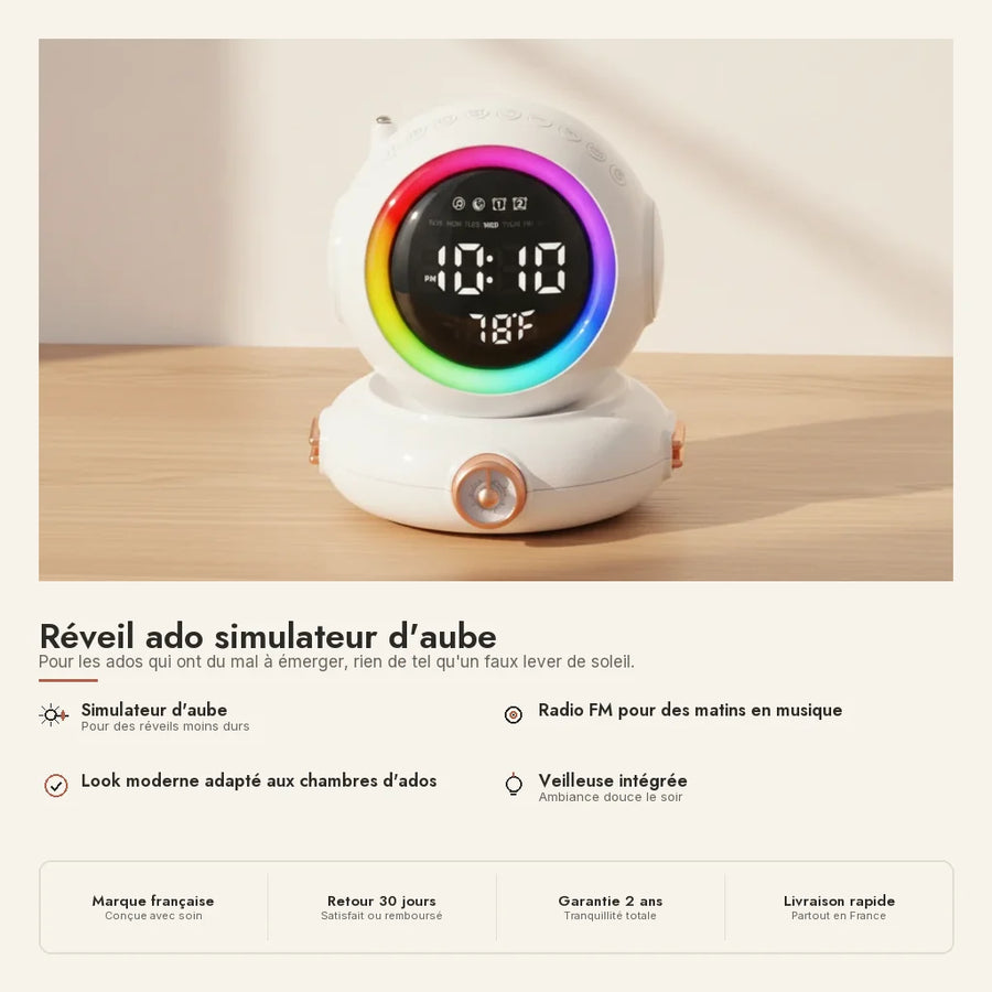 Réveil ado simulateur d'aube
