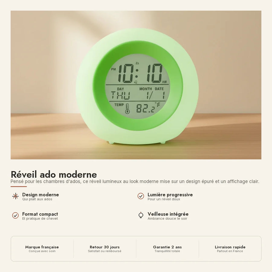 Réveil ado moderne