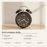 Réveil analogique design