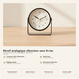 Réveil analogique silencieux sans tic-tac