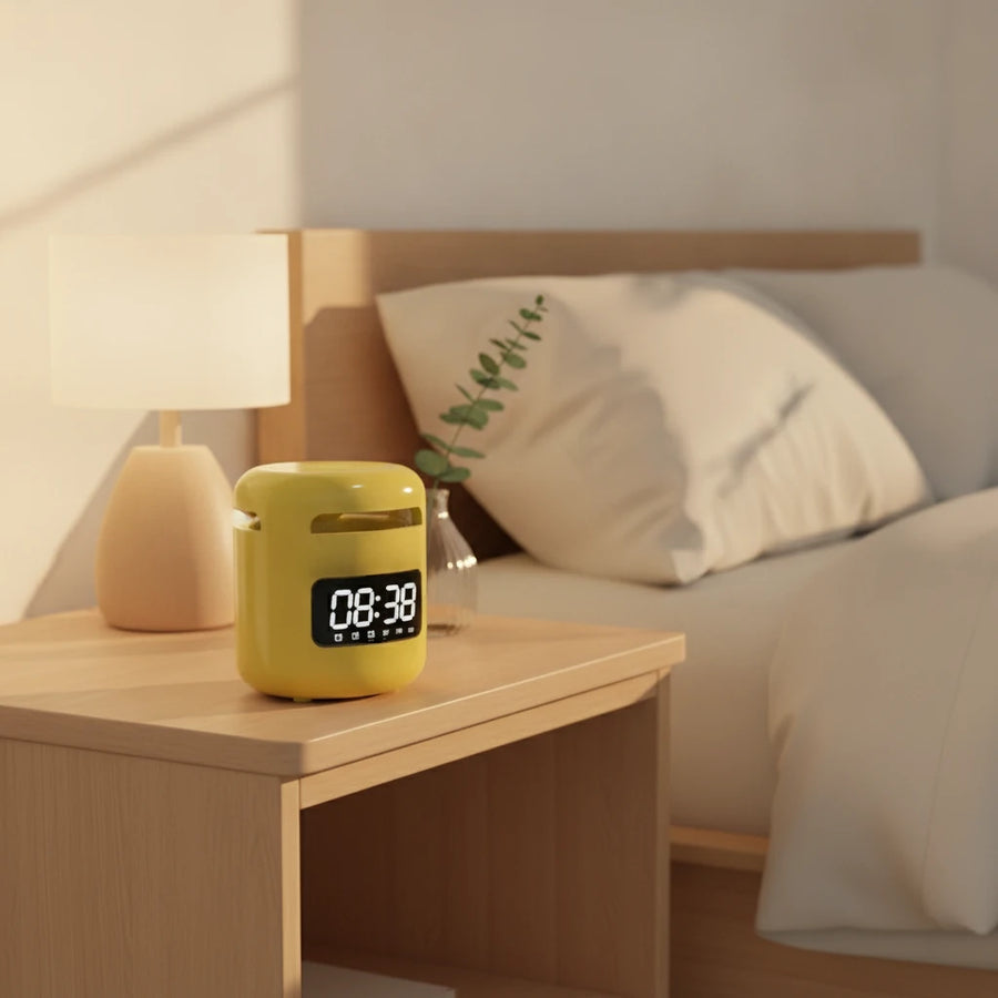 Réveil bluetooth avec enceinte