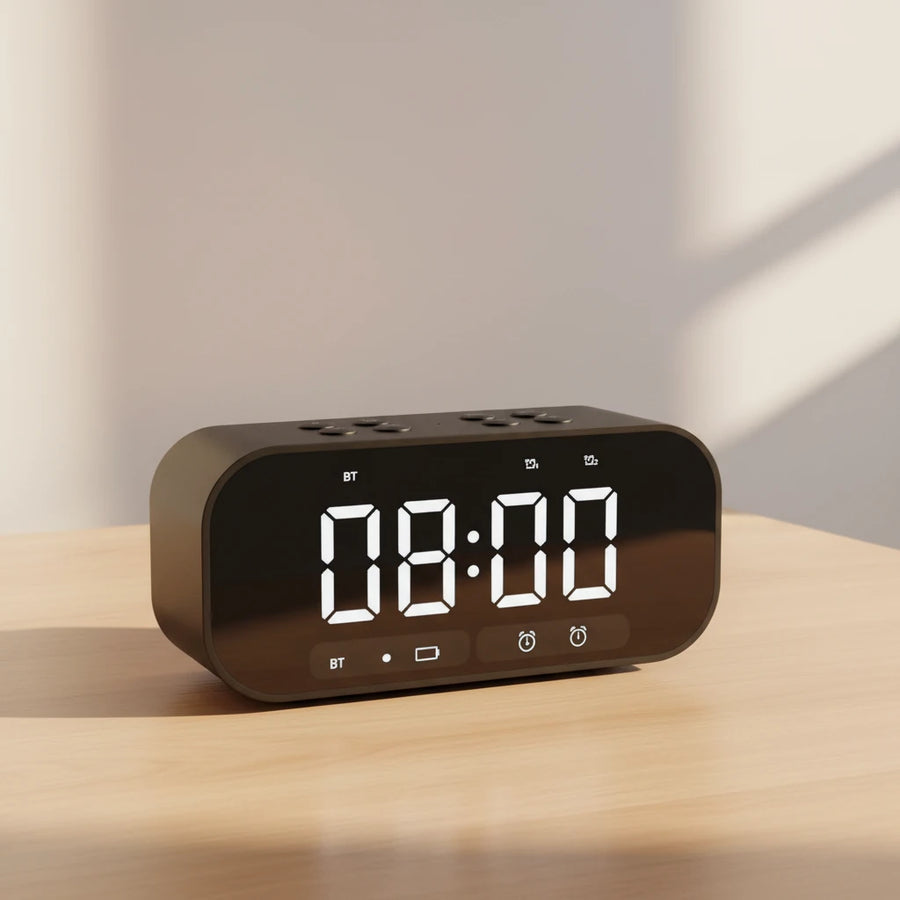 Réveil bluetooth moderne