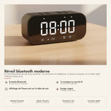 Réveil bluetooth moderne