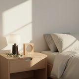 Réveil bois design de chevet
