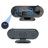 Réveil caméra espion 2 en 1, l'heure et la surveillance
