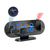 Réveil caméra espion 2 en 1, l'heure et la surveillance