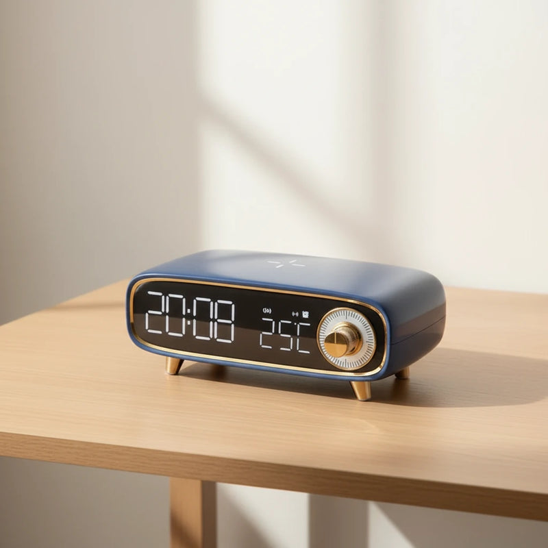 Réveil chargeur induction Bluetooth