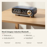 Réveil chargeur induction Bluetooth