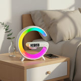 Réveil chargeur induction lampe