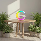 Réveil chargeur induction lampe