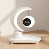 Réveil chargeur induction lampe jour nuit