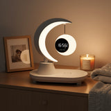 Réveil chargeur induction lampe jour nuit