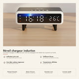 Réveil chargeur induction