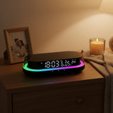 Réveil chargeur induction lumineux