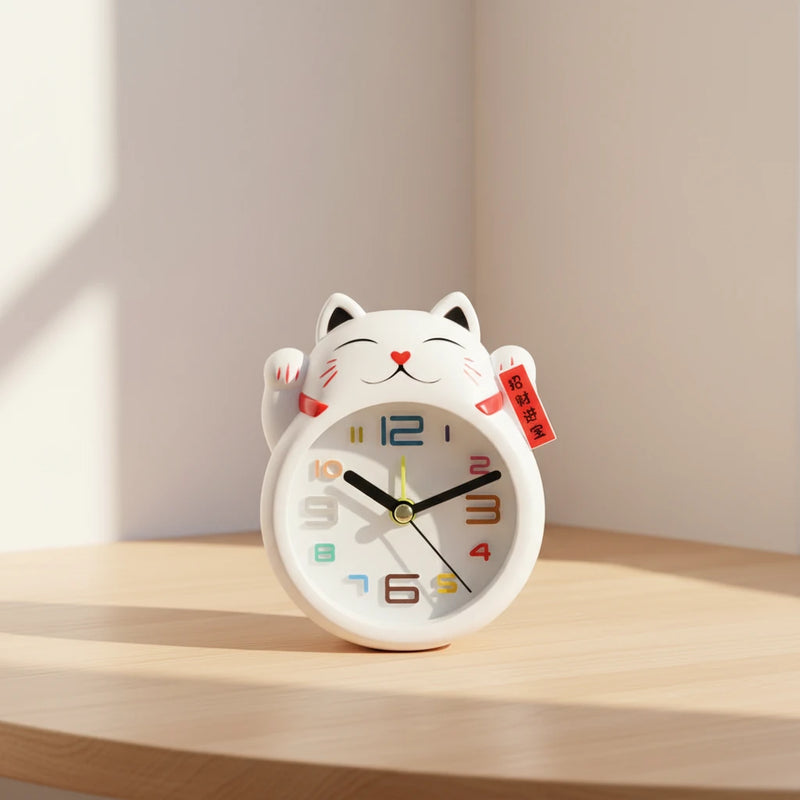 Réveil chat Maneki Neko