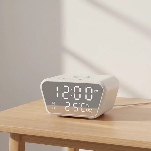 Réveil connecté chargeur induction