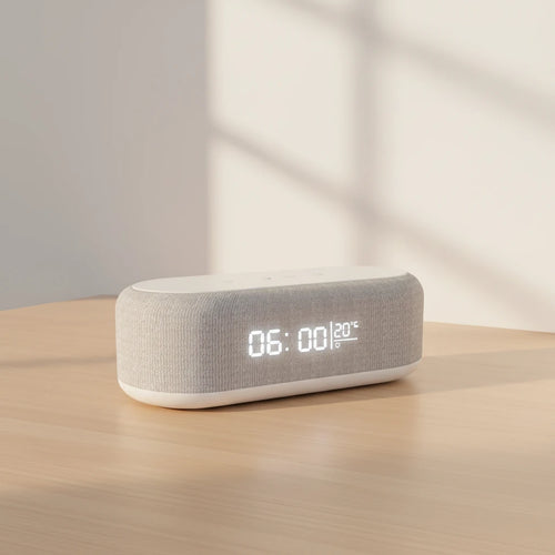Réveil connecté chargeur induction lumineux