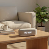 Réveil connecté chargeur induction lumineux